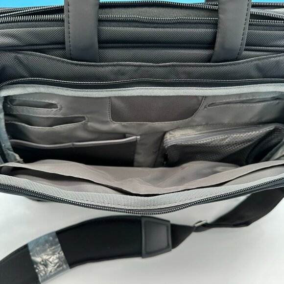 Genuine Dell Black Nylon Notebook Bag with Shoulder Strap-Fits 16" Screen, NWOT‎ - Picture 10 of 13